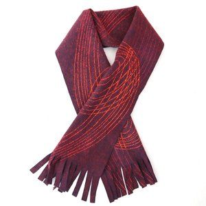 GEORGINA VON ETZDORF felted wool blend scarf